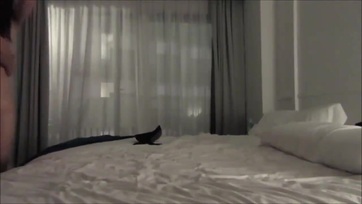 Amatőr nagy dudájú barátnő ugrálása Thumb