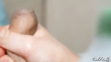 Szalagra vettem amint leszívja a falloszomat a szeretett mostohanővérkém Thumb